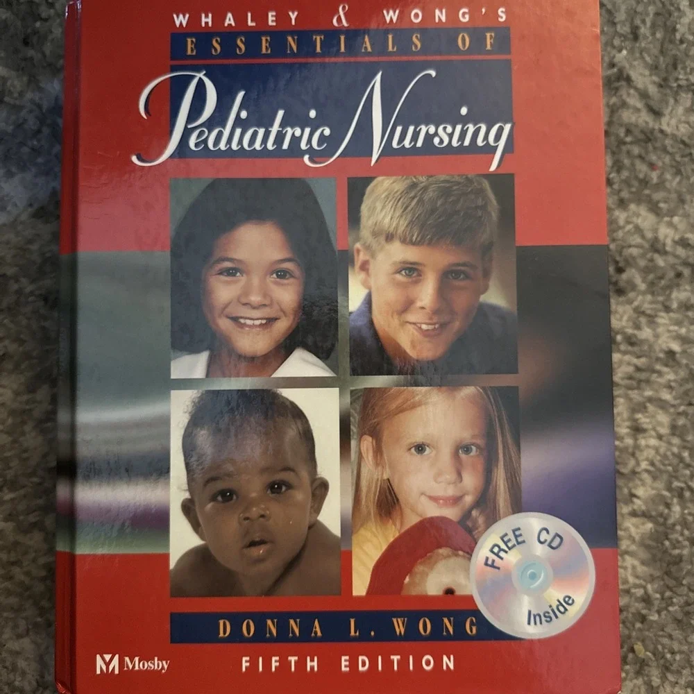 Whaley & Wong's Essentials of Pediatric Nursing Book With CDROM